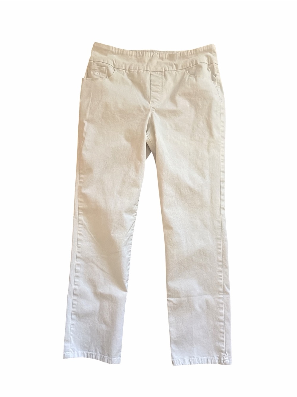 Gloria Vanderbilt Cream Straight-Leg Jeans